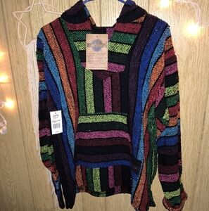NWT!✨Earth Ragz Rainbow Stripe Multi Sweatshirt